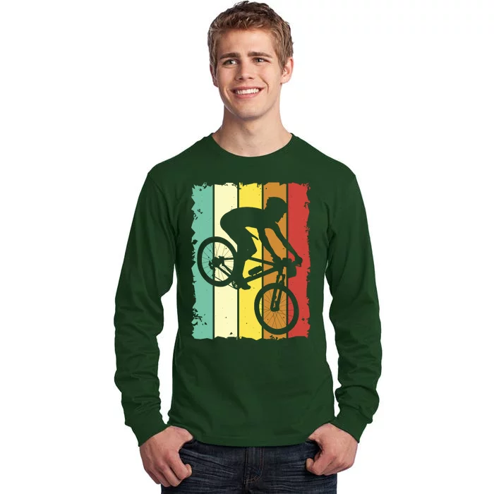 Retro Cycling Tall Long Sleeve T-Shirt