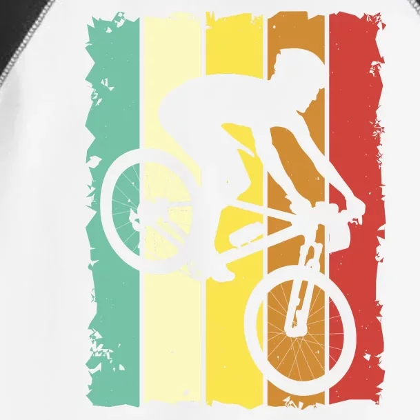 Retro Cycling Toddler Fine Jersey T-Shirt