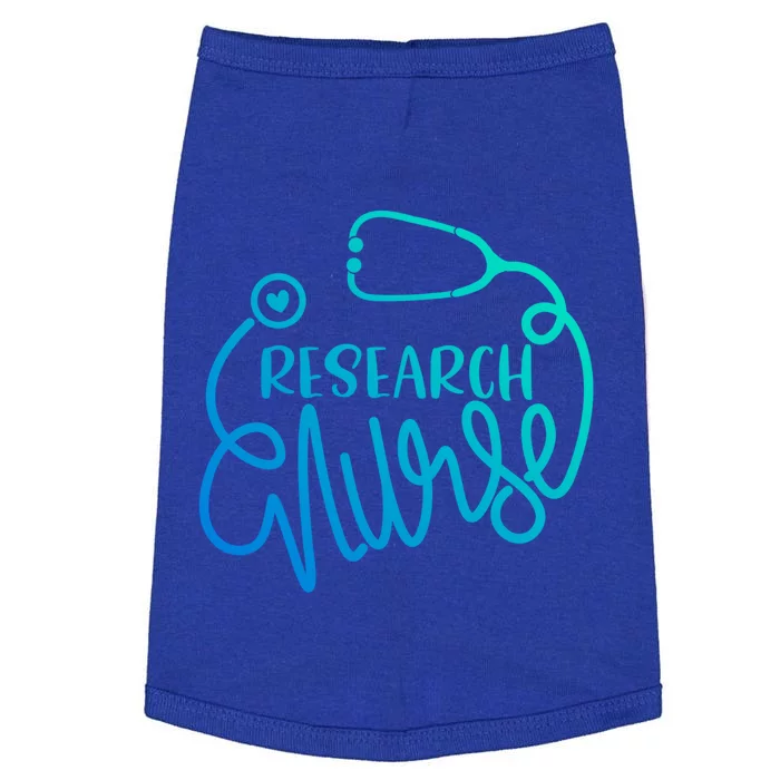 Rn Clinical Research Nursing Departt Research Nurse Gift Doggie Tank