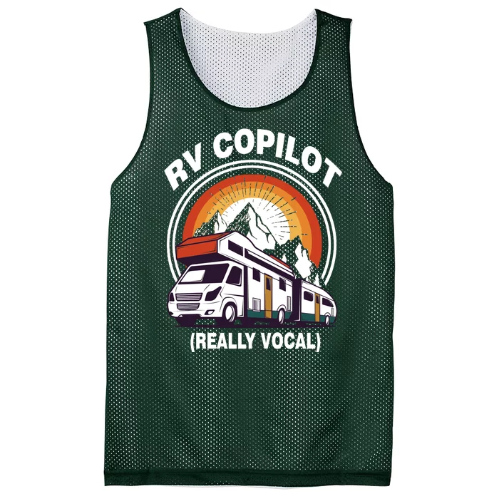 RV Copilot Mesh Reversible Basketball Jersey Tank