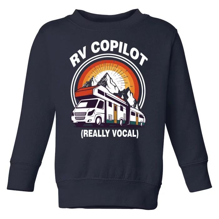 RV Copilot Toddler Sweatshirt