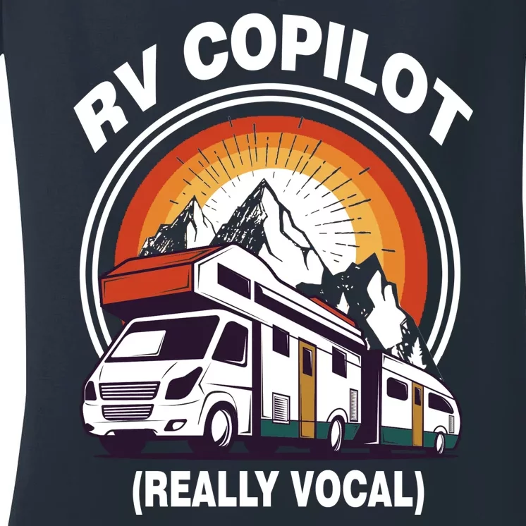 RV Copilot Women's V-Neck T-Shirt