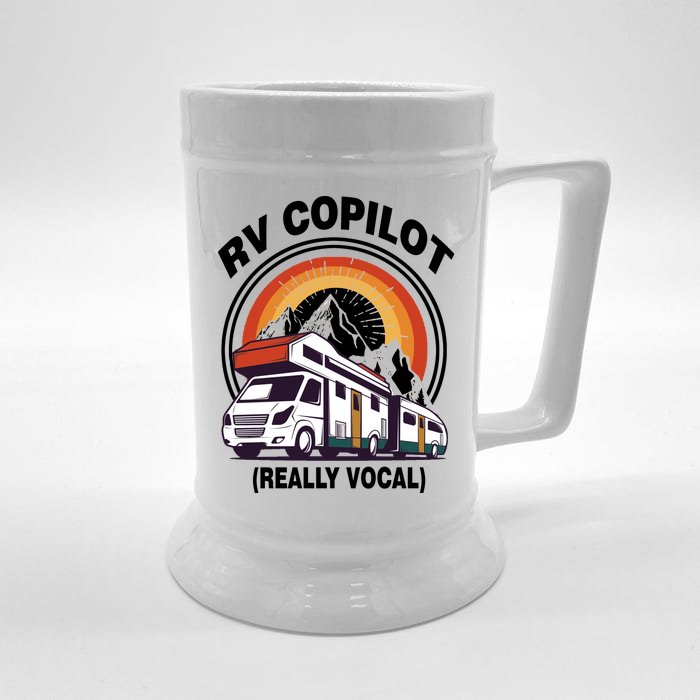 RV Copilot Front & Back Beer Stein