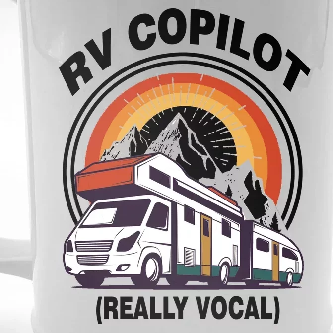 RV Copilot Front & Back Beer Stein