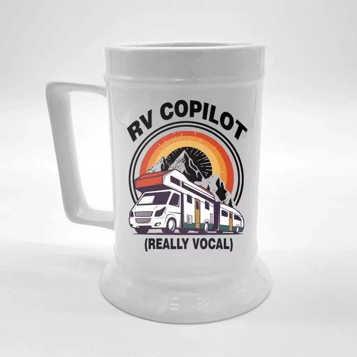 RV Copilot Front & Back Beer Stein