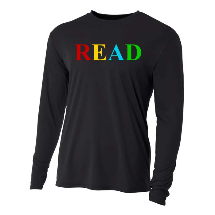 Read Colorful Rainbow Cooling Performance Long Sleeve Crew