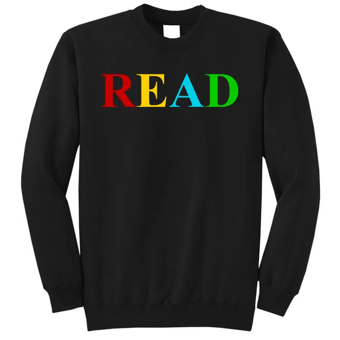 Read Colorful Rainbow Tall Sweatshirt