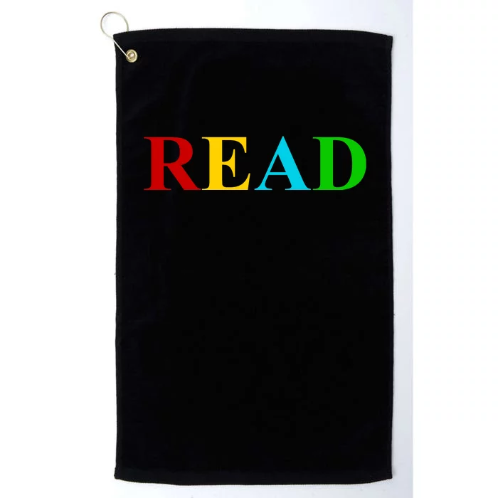 Read Colorful Rainbow Platinum Collection Golf Towel