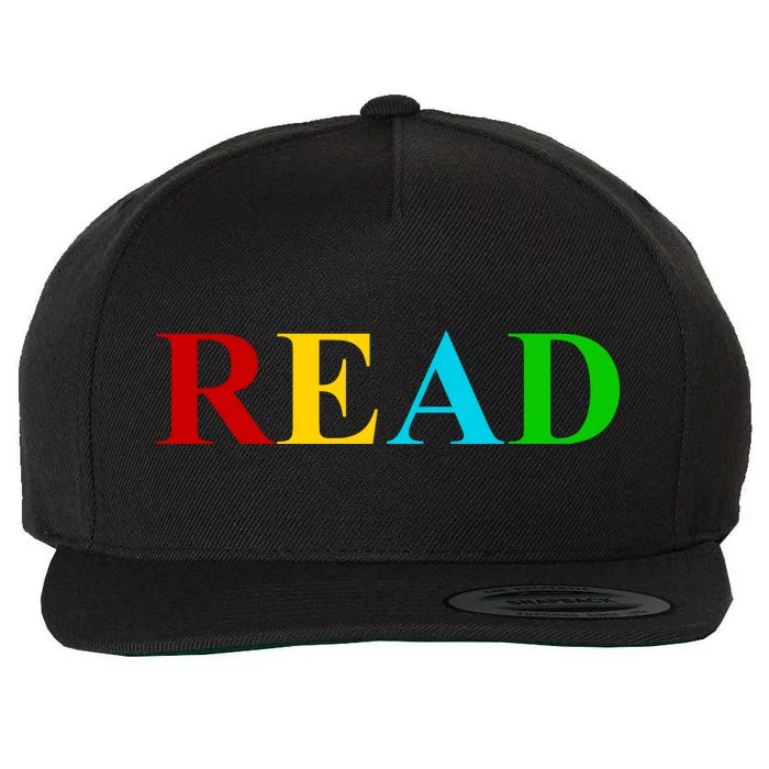 Read Colorful Rainbow Wool Snapback Cap