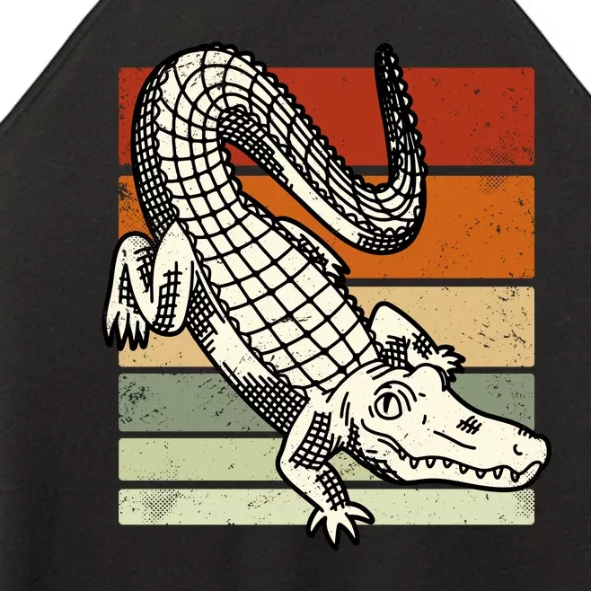 Retro Crocodile Women’s Perfect Tri Rocker Tank