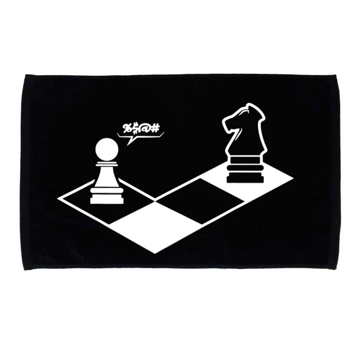 Retro Chess Microfiber Hand Towel