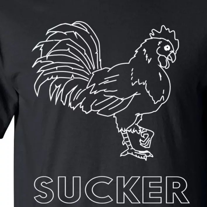 Rooster Cock Sucker Tall T-Shirt