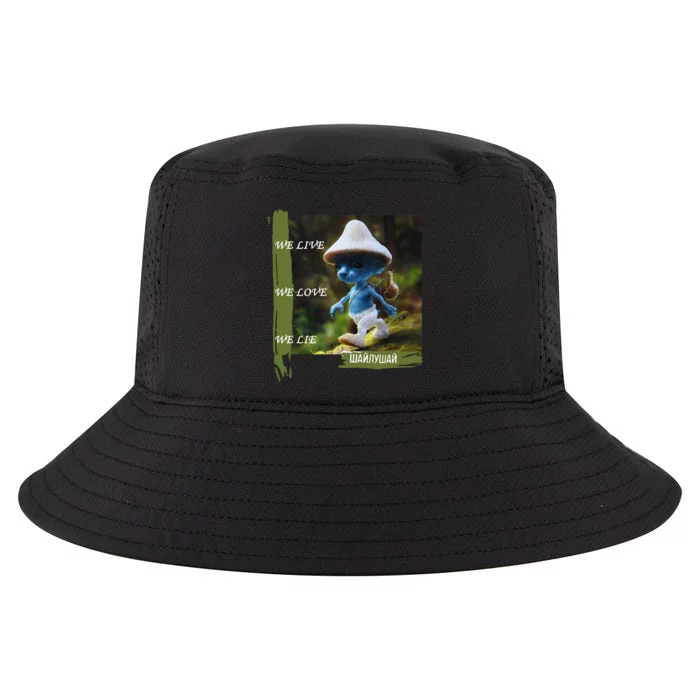 Realistic Cat Smurf Cool Comfort Performance Bucket Hat