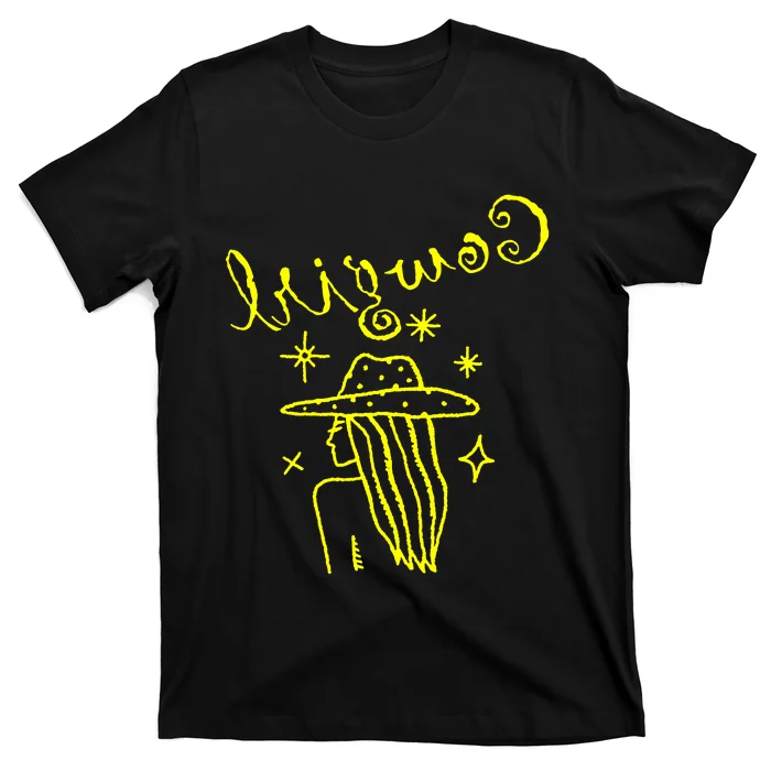 Reverse Cowgirl Script Stars T-Shirt