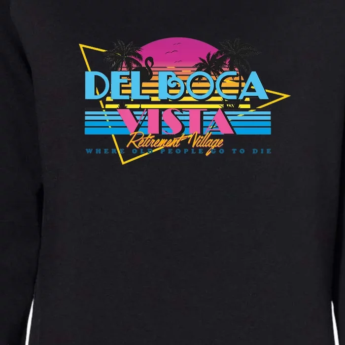 Retro City Summer Trip Womens California Wash Sweatshirt