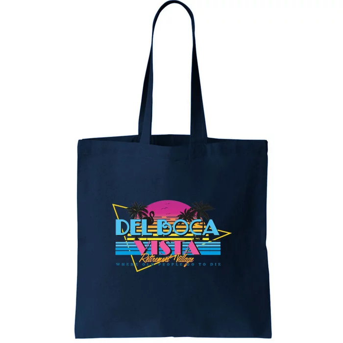 Retro City Summer Trip Tote Bag