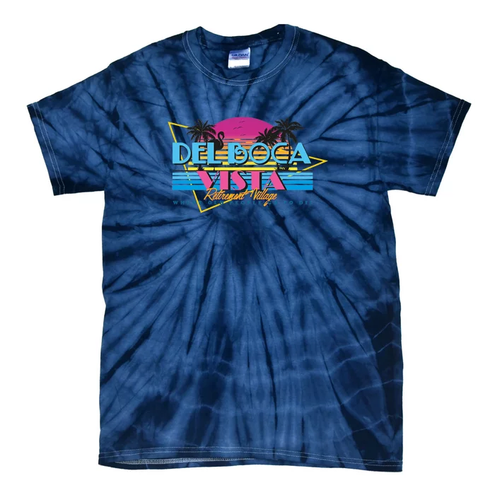 Retro City Summer Trip Tie-Dye T-Shirt