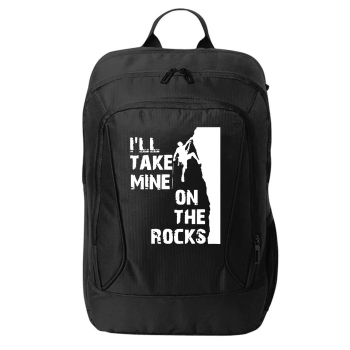 Rock Climbing Simple Classic City Backpack