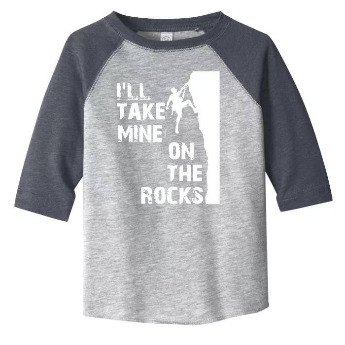 Rock Climbing Simple Classic Toddler Fine Jersey T-Shirt