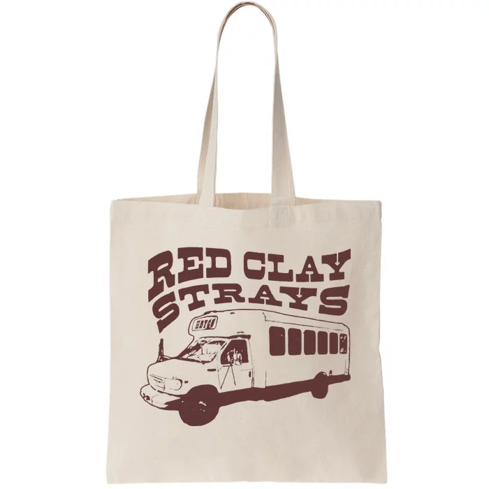 Red Clay Strays Tote Bag