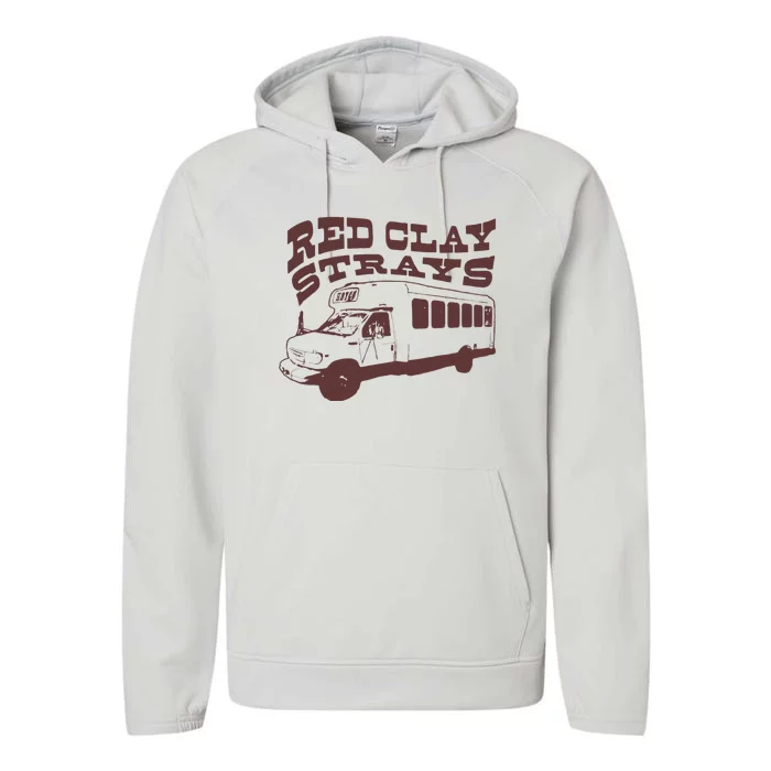 Red Clay Strays Performance Fleece Hoodie