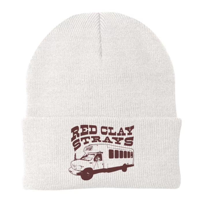 Red Clay Strays Knit Cap Winter Beanie