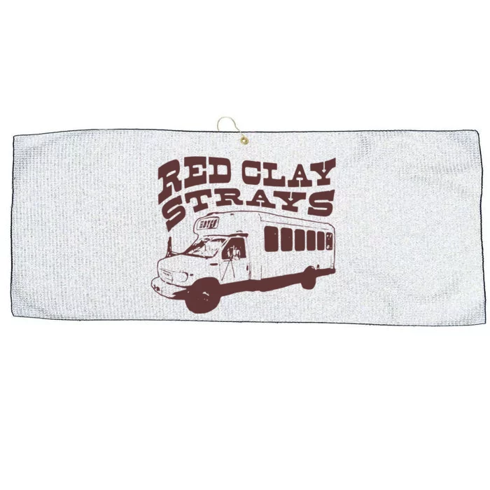 Red Clay Strays Large Microfiber Waffle Golf Towel