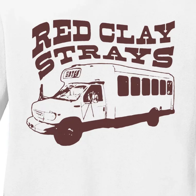 Red Clay Strays Ladies Long Sleeve Shirt