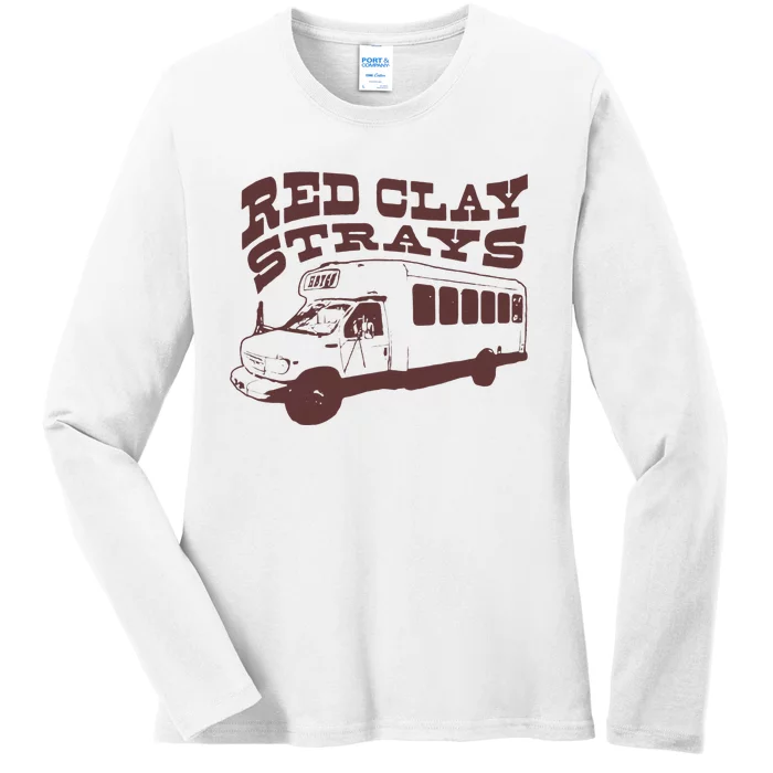 Red Clay Strays Ladies Long Sleeve Shirt