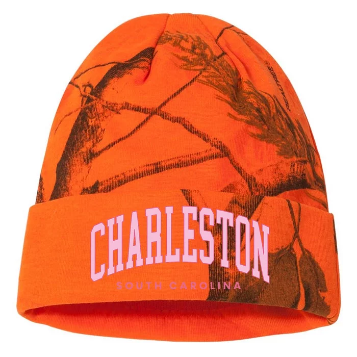 Retro Charleston South Carolina Preppy Throwback Kati - 12in Camo Beanie