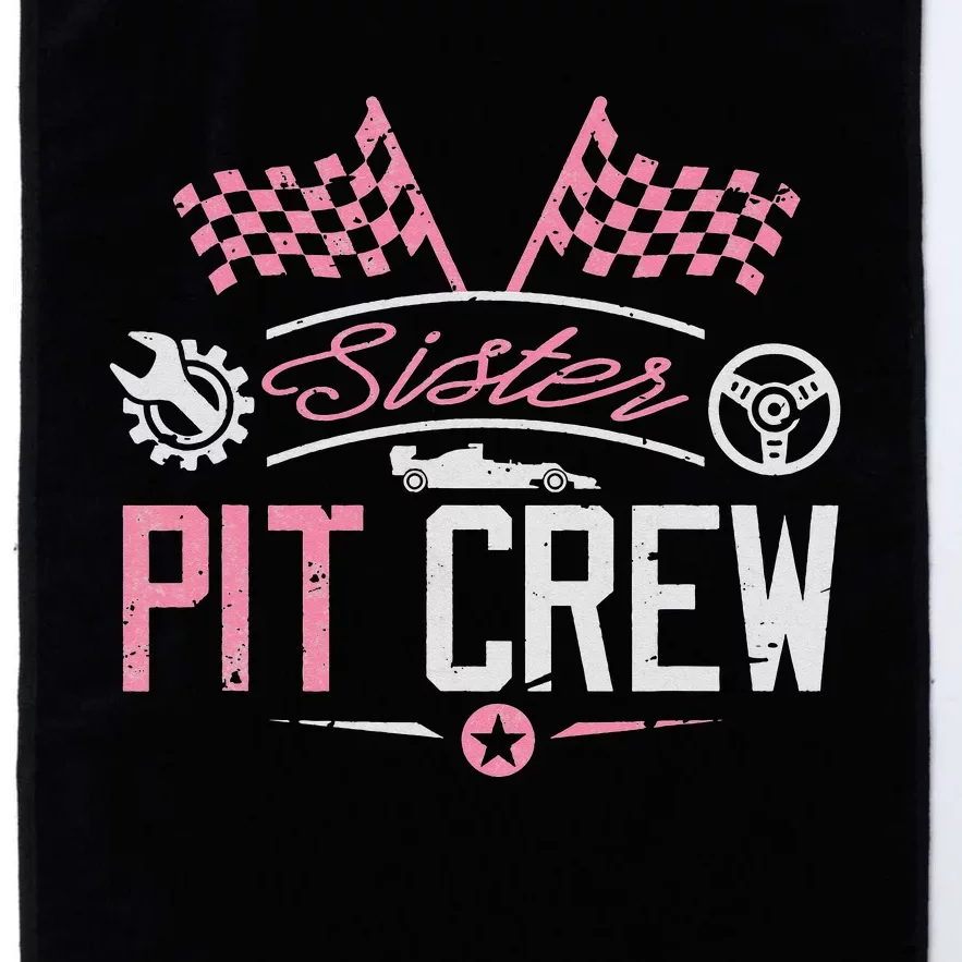 Racing Car Sister Racer Sister Pit Crew Platinum Collection Golf Towel