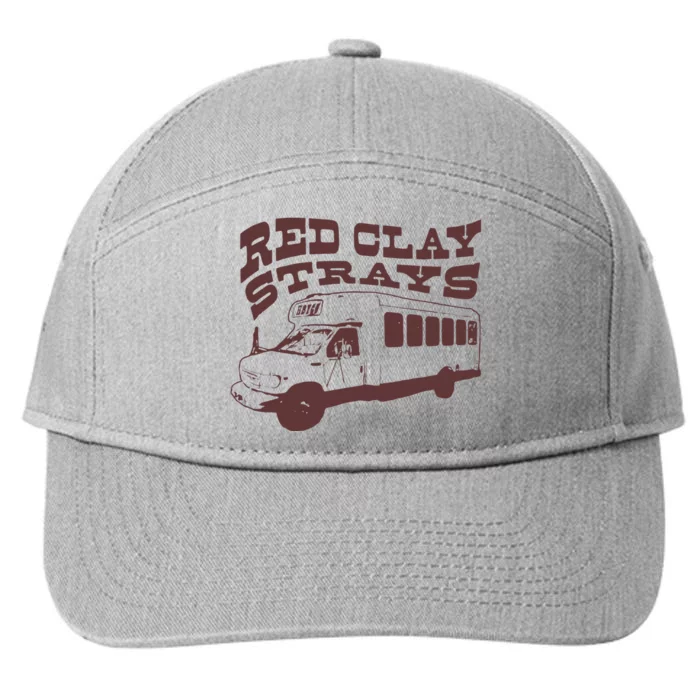 Red Clay Strays 7-Panel Snapback Hat