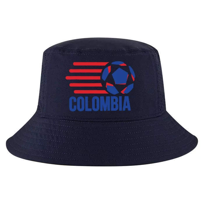 Retro Colombia Soccer 2018 Cool Comfort Performance Bucket Hat