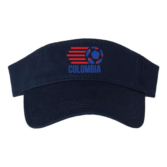 Retro Colombia Soccer 2018 Valucap Bio-Washed Visor