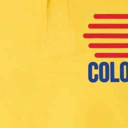 Retro Colombia Soccer 2018 Softstyle Adult Sport Polo