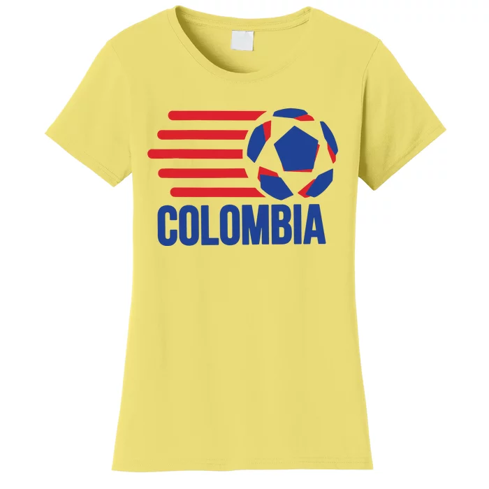 Retro Colombia Soccer 2018 Women's T-Shirt