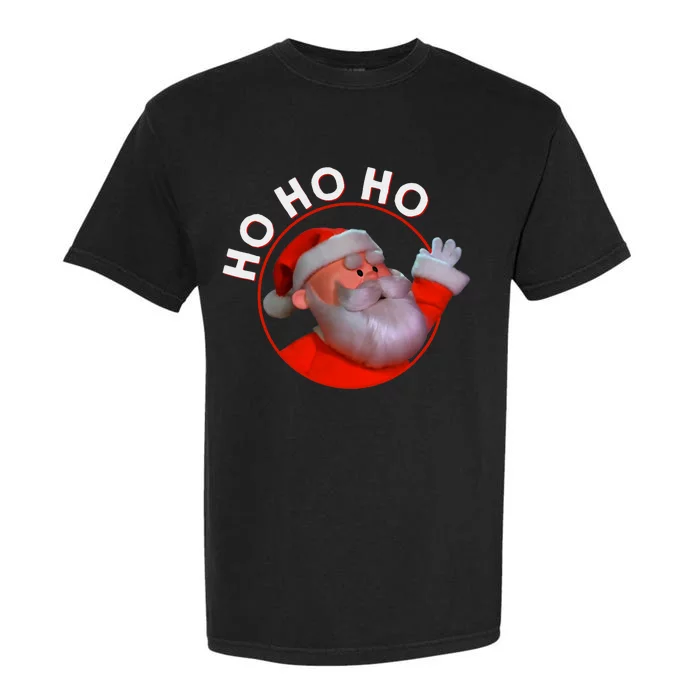 Retro Christmas Special Santa Ho Ho Ho Merry Christmas Garment-Dyed Heavyweight T-Shirt