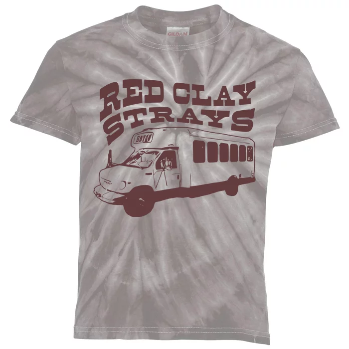 Red Clay Strays Kids Tie-Dye T-Shirt