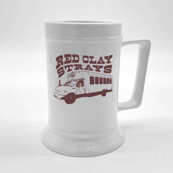 Red Clay Strays Front & Back Beer Stein