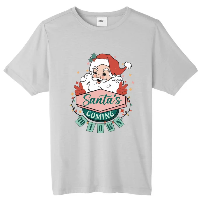 Retro Christmas Santa Baby Love Christmas ChromaSoft Performance T-Shirt