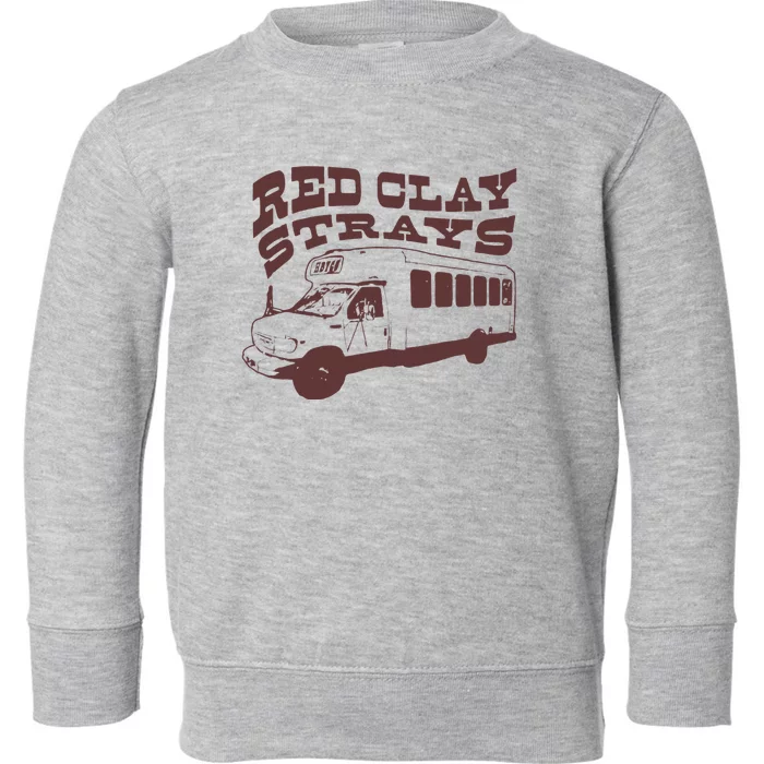 Red Clay Strays Toddler Sweatshirt