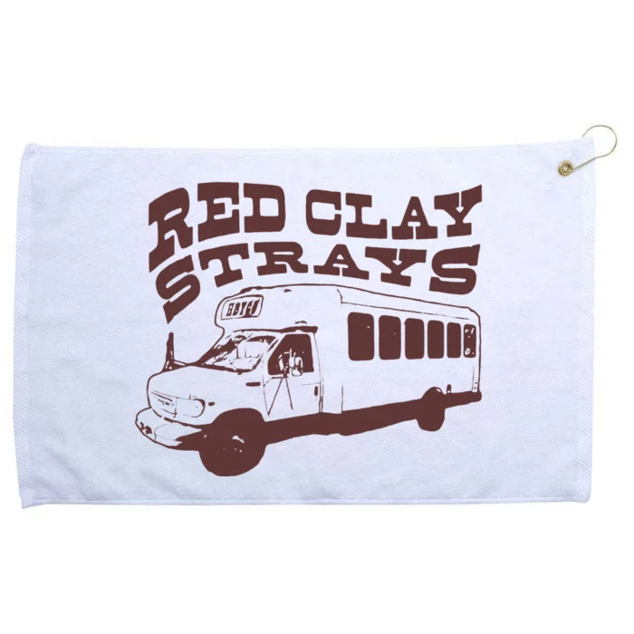 Red Clay Strays Grommeted Golf Towel