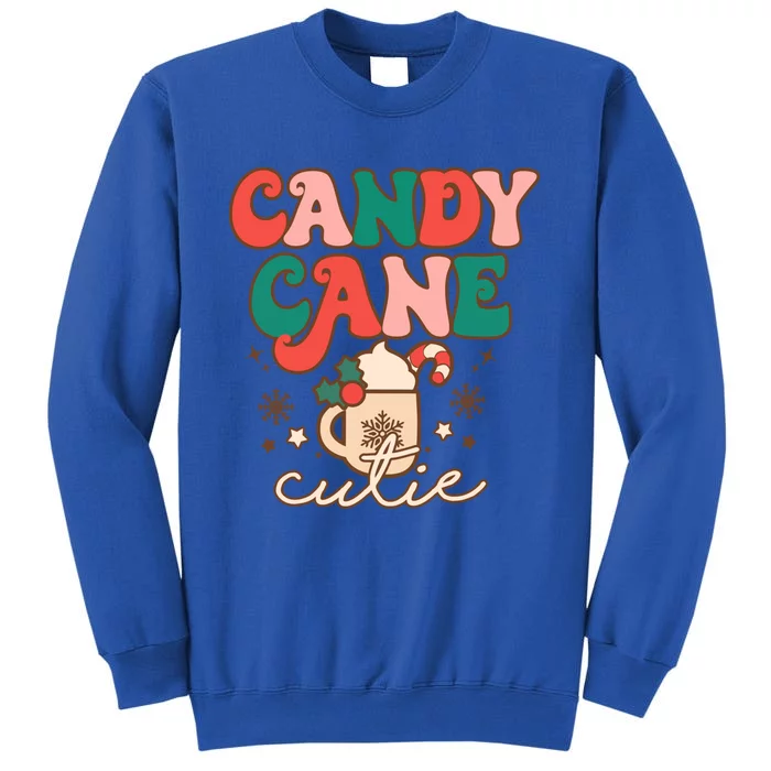 Retro Christmas Santa Clause Reindeer Jolly Tis The Season Cute Gift Sweatshirt