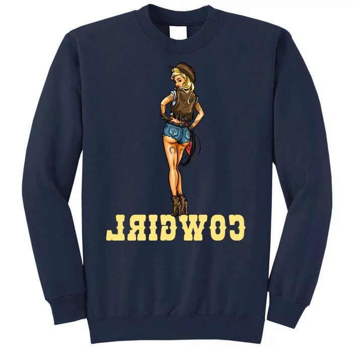 Reverse Cowgirl Sexy Lady Logo Tall Sweatshirt