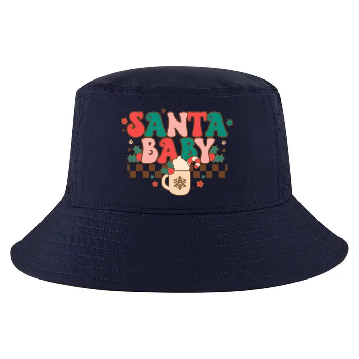 Retro Christmas Santa Clause Reindeer Jolly Tis The Season Gift Cool Comfort Performance Bucket Hat