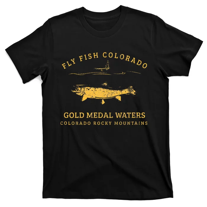 Retrostyle Colorado Trout Fly Fishing T-Shirt