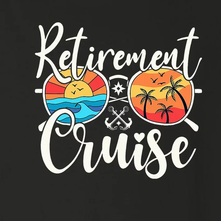 Retired Cruising Trip Vacation Retirement Cruise 2024 Toddler Long Sleeve Shirt