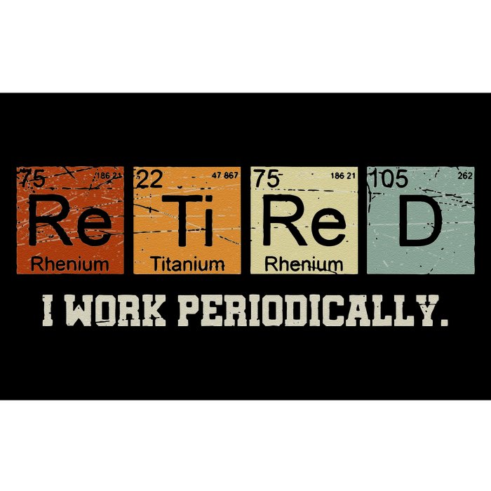 Retired Chemistry Teacher Science Retirement Gift Chemistry Bumper Sticker