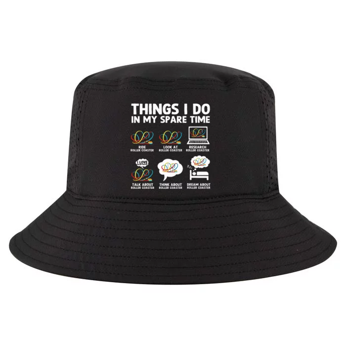 Roller Coaster Things I Do In My Spare Time Roller Coaster Cool Comfort Performance Bucket Hat