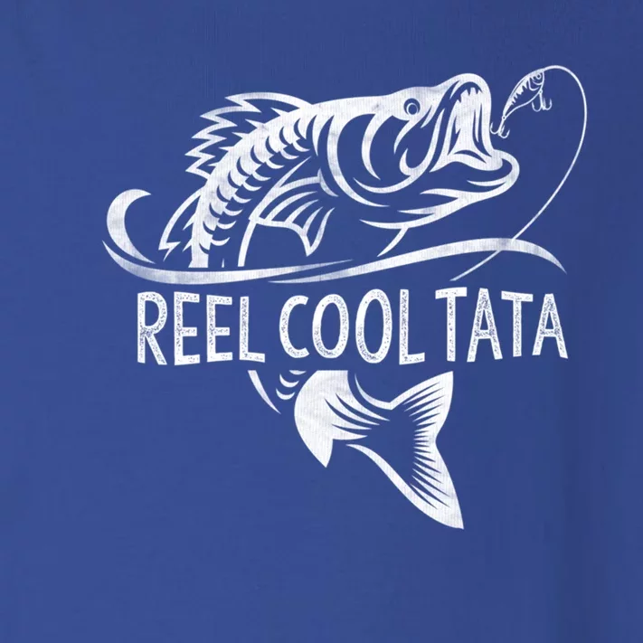 Reel Cool Tata Fishing Funny Gift Tata FatherS Day Cool Gift Toddler Long Sleeve Shirt